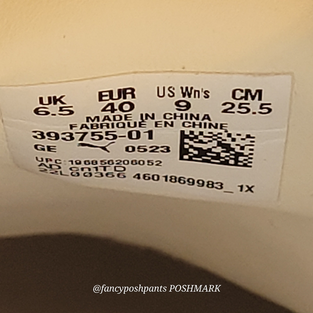 PUMA like new! Dinara Shine platform glitter sparkle sneakers trainers shoe lux - Picture 16 of 17